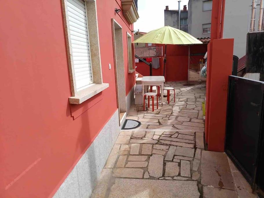 Agradable Casa Con Patio A 100 Metros De La Playa Villa Vilarino  Bagian luar foto