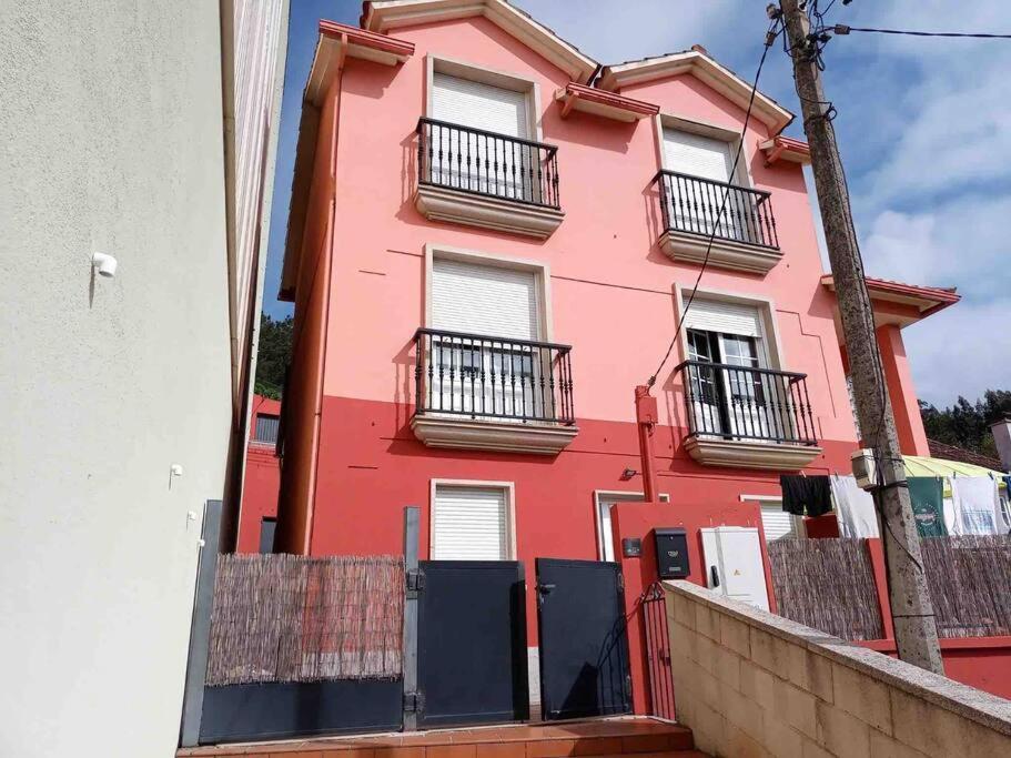 Agradable Casa Con Patio A 100 Metros De La Playa Villa Vilarino  Bagian luar foto